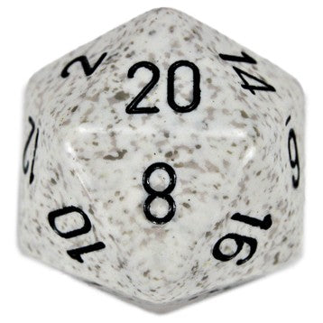 Chessex D20: Artic Camo