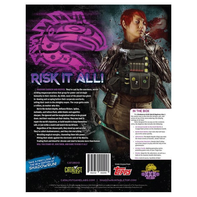 Shadowrun Sixth Edition: Beginner World Box