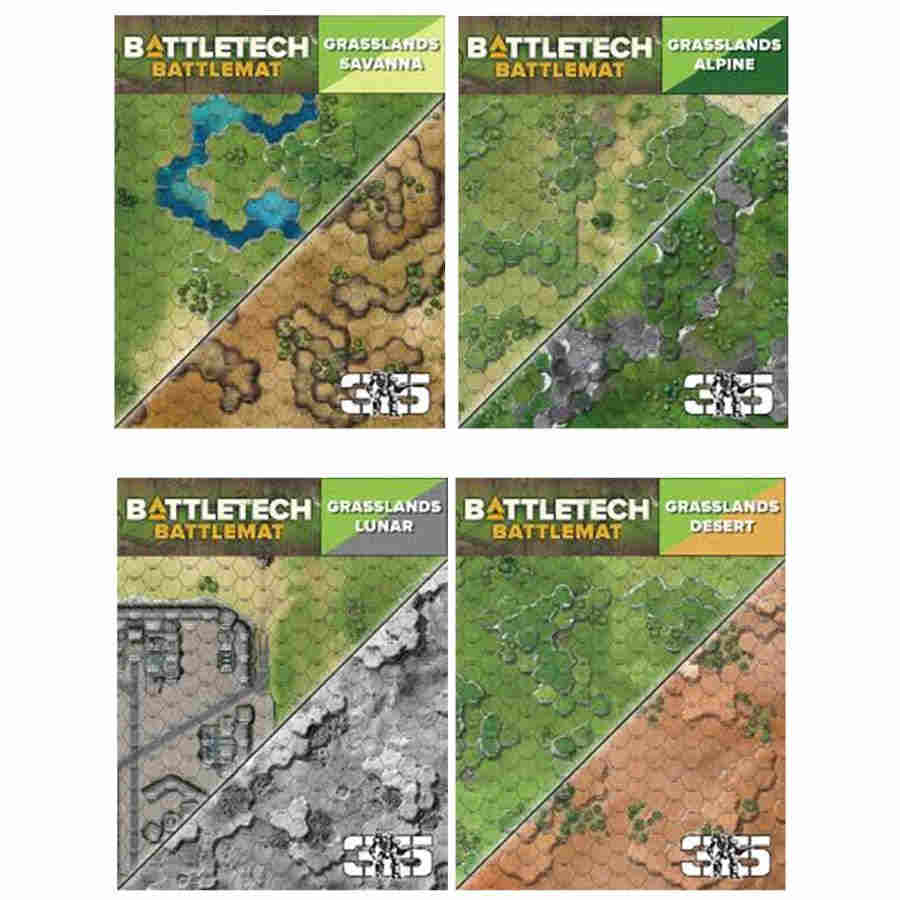 BATTLETECH: GRASSLANDS/SAVANNA PLAYMAT