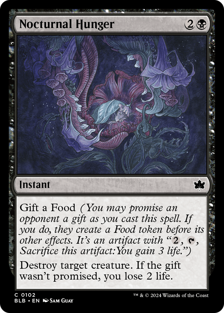 Nocturnal Hunger [Bloomburrow] – Shop DMDave