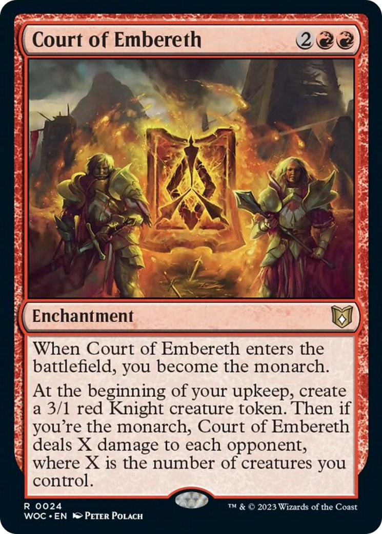 Court of Embereth [Wilds of Eldraine Commander]  Shop DMDave