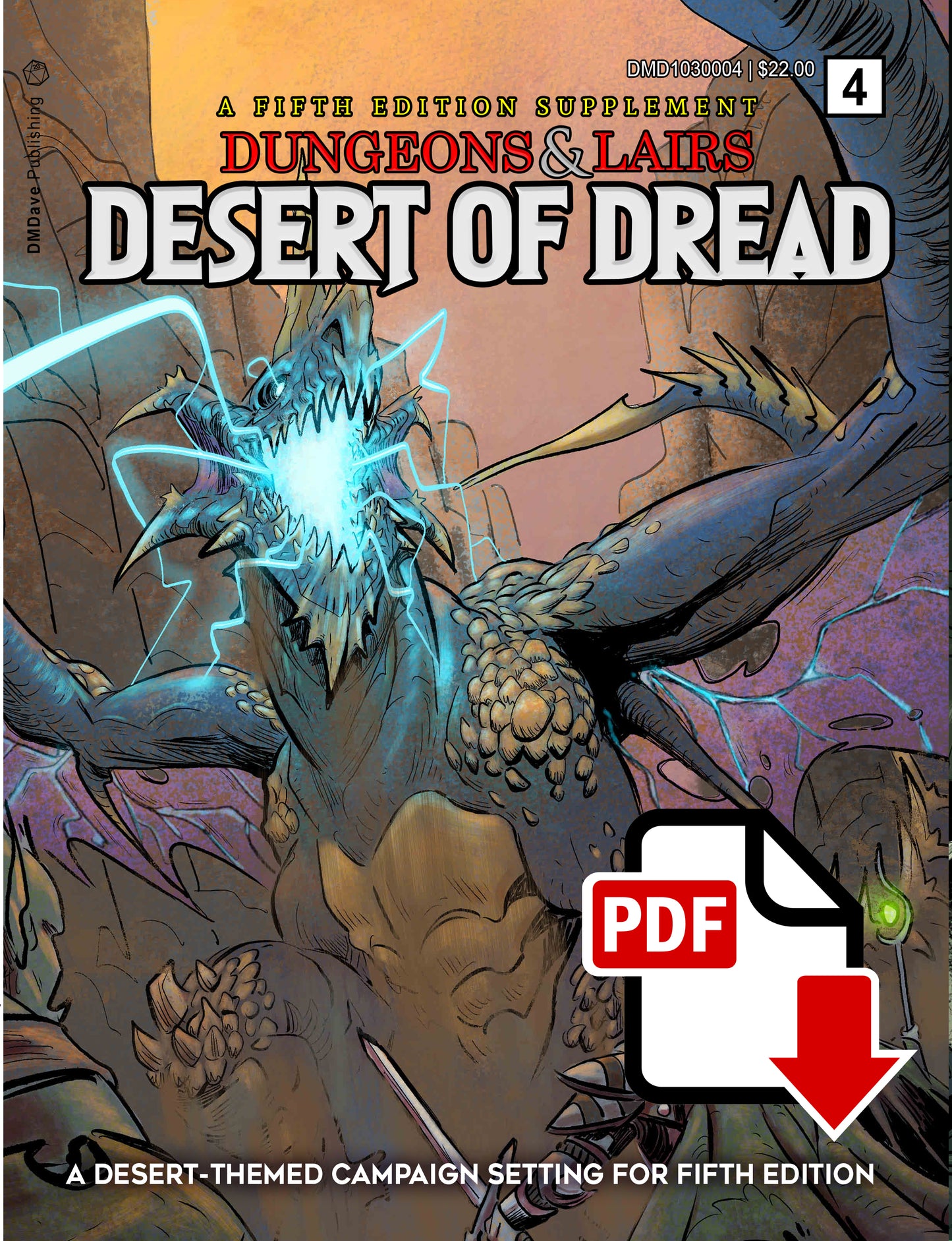 Dungeons & Lairs 4: Desert of Dread (PDF Only)