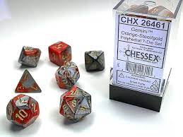 Gemini® Polyhedral Orange-Steel with Gold