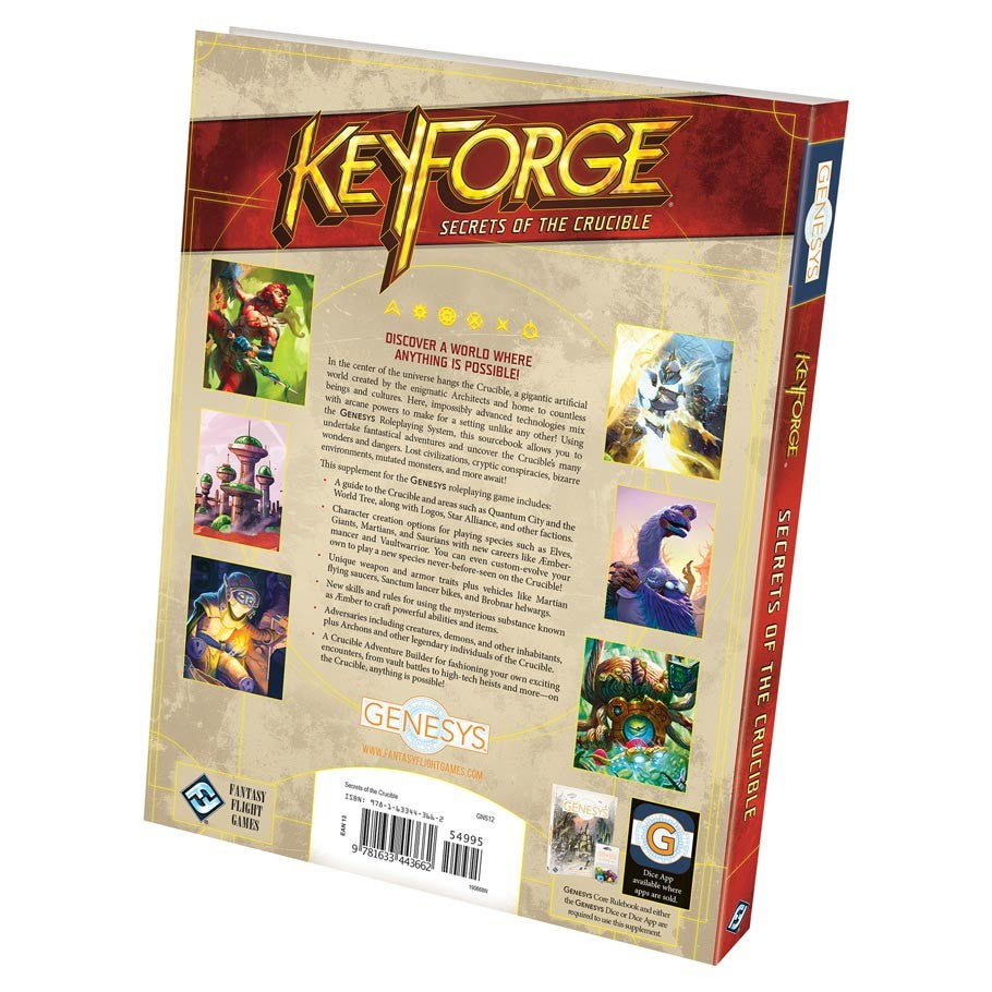 Genesys: KeyForge: Secrets of the Crucible
