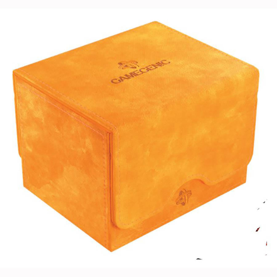 GAMEGENIC: SIDEKICK 100+ XL DECK BOX (ORANGE)