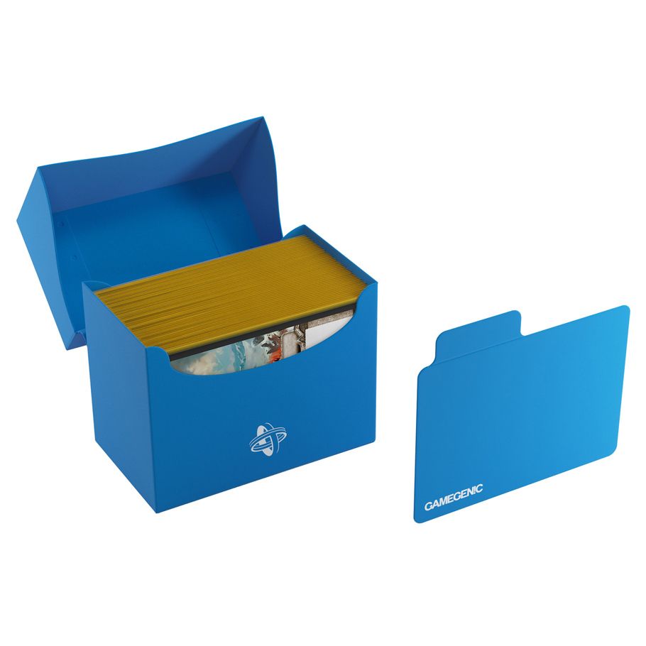 Deck Box: Side Holder 80+ Blue