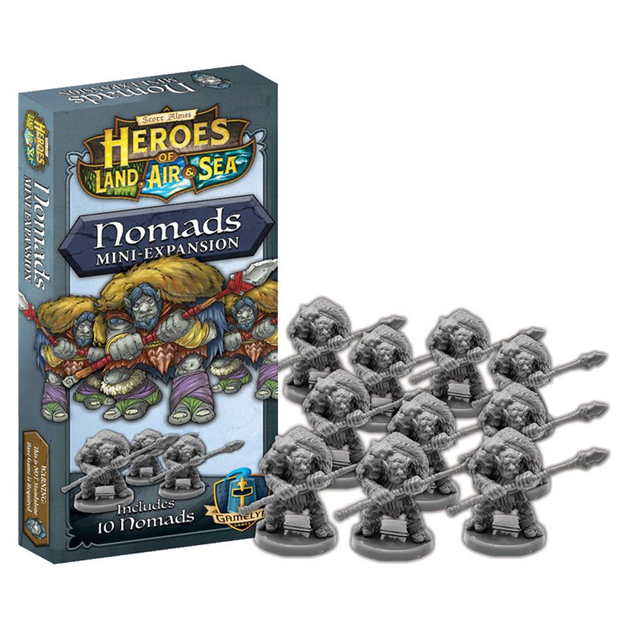 Heroes of Land, Air & Sea: Nomads Expansion