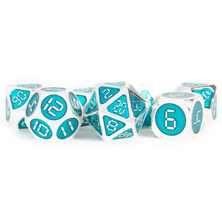 7-Set Metal Digital Enamel Silver/Teal