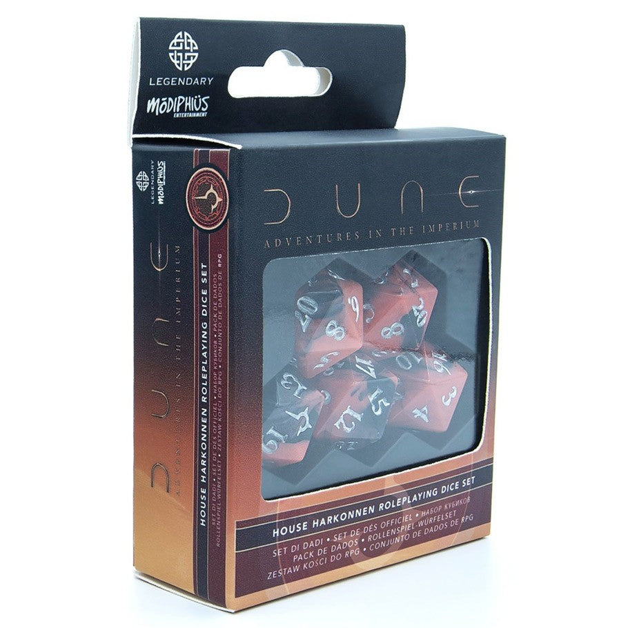 Dune RPG: Dice Set: Harkonnen