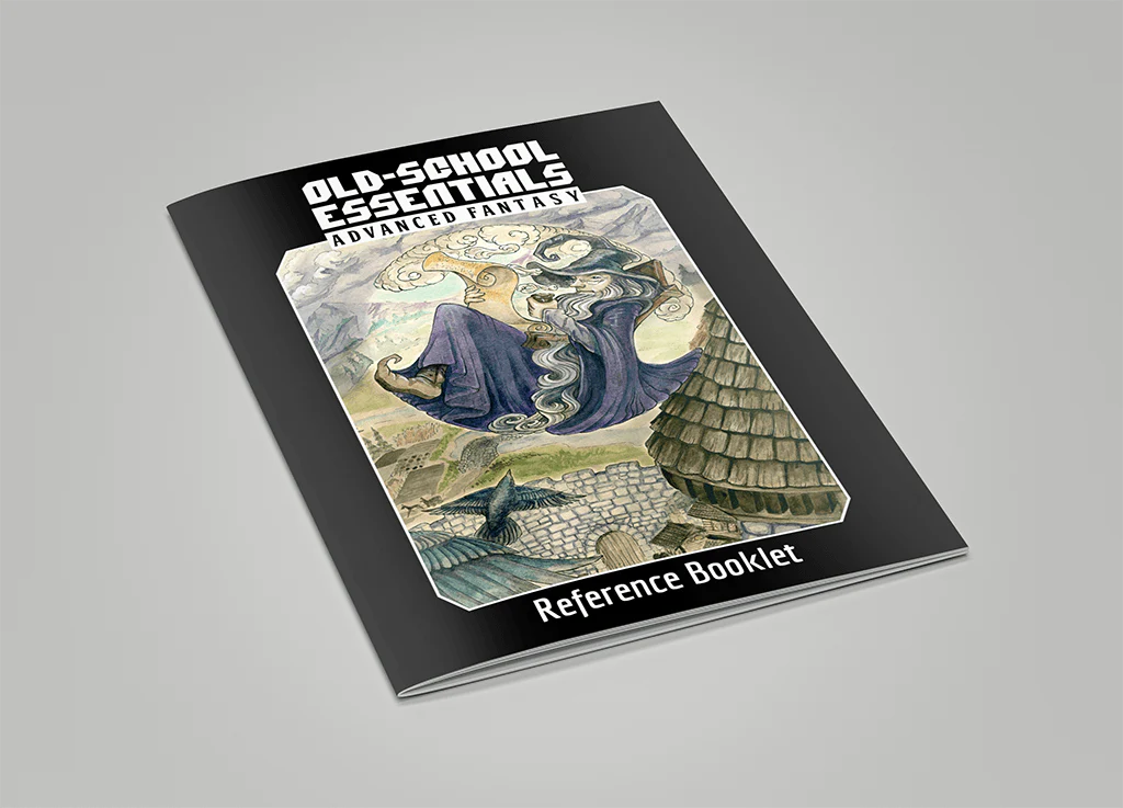 OLD-SCHOOL ESSENTIALS ADVANCED FANTASY REFERENCE BOOKLET
