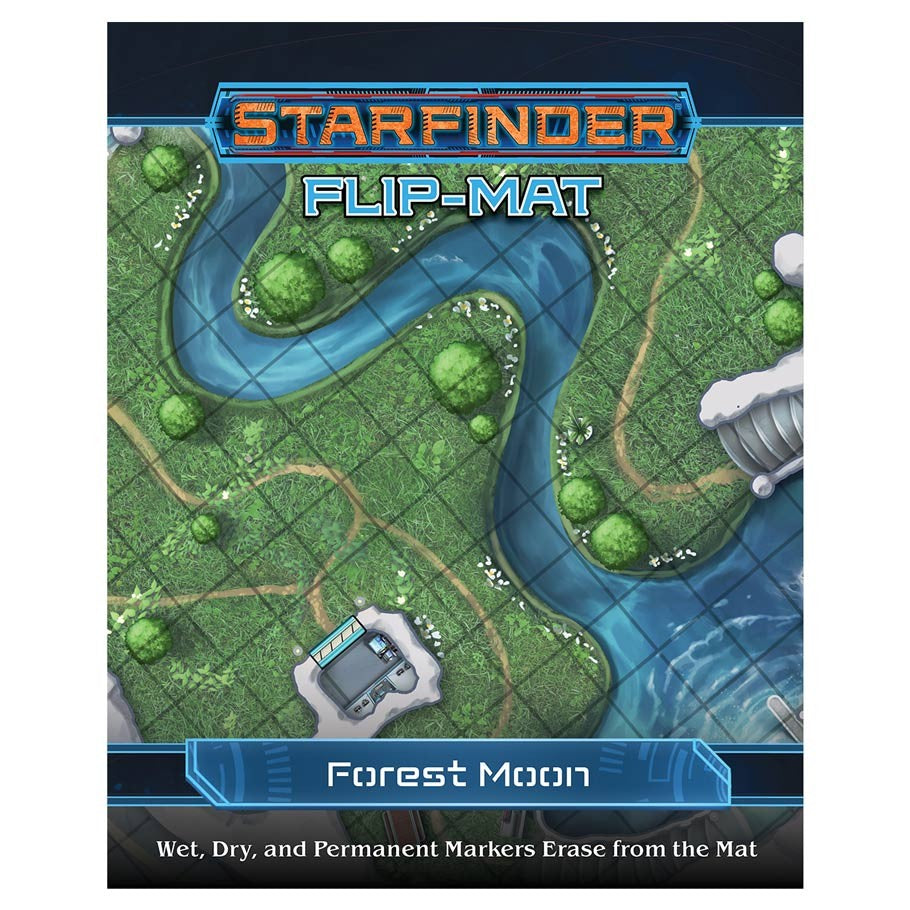 Flip-Mat: Starfinder: Forest Moon