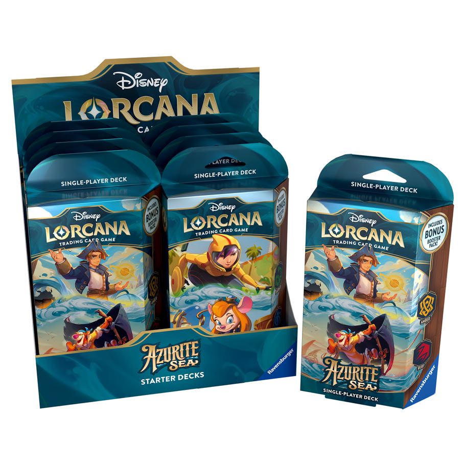 Disney Lorcana: Set 6: Azurite Sea Starter Display (8)