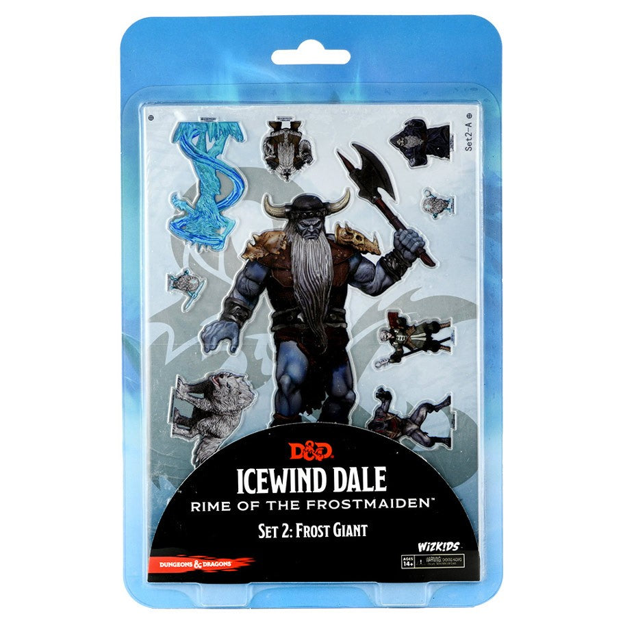 Dungeons & Dragons Fifth Edition: Icons of the Realms: Icewind Dale: 2D Frost Giant Acrylic Miniatures