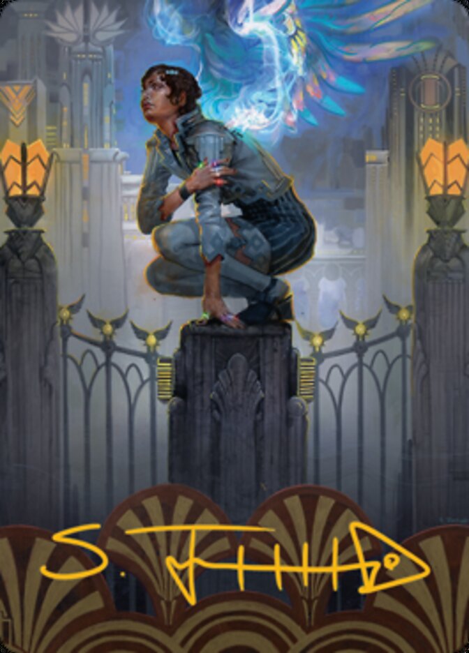 Giada, Font of Hope 2 Art Card (Gold-Stamped Signature) [Streets of Ne –  Shop DMDave