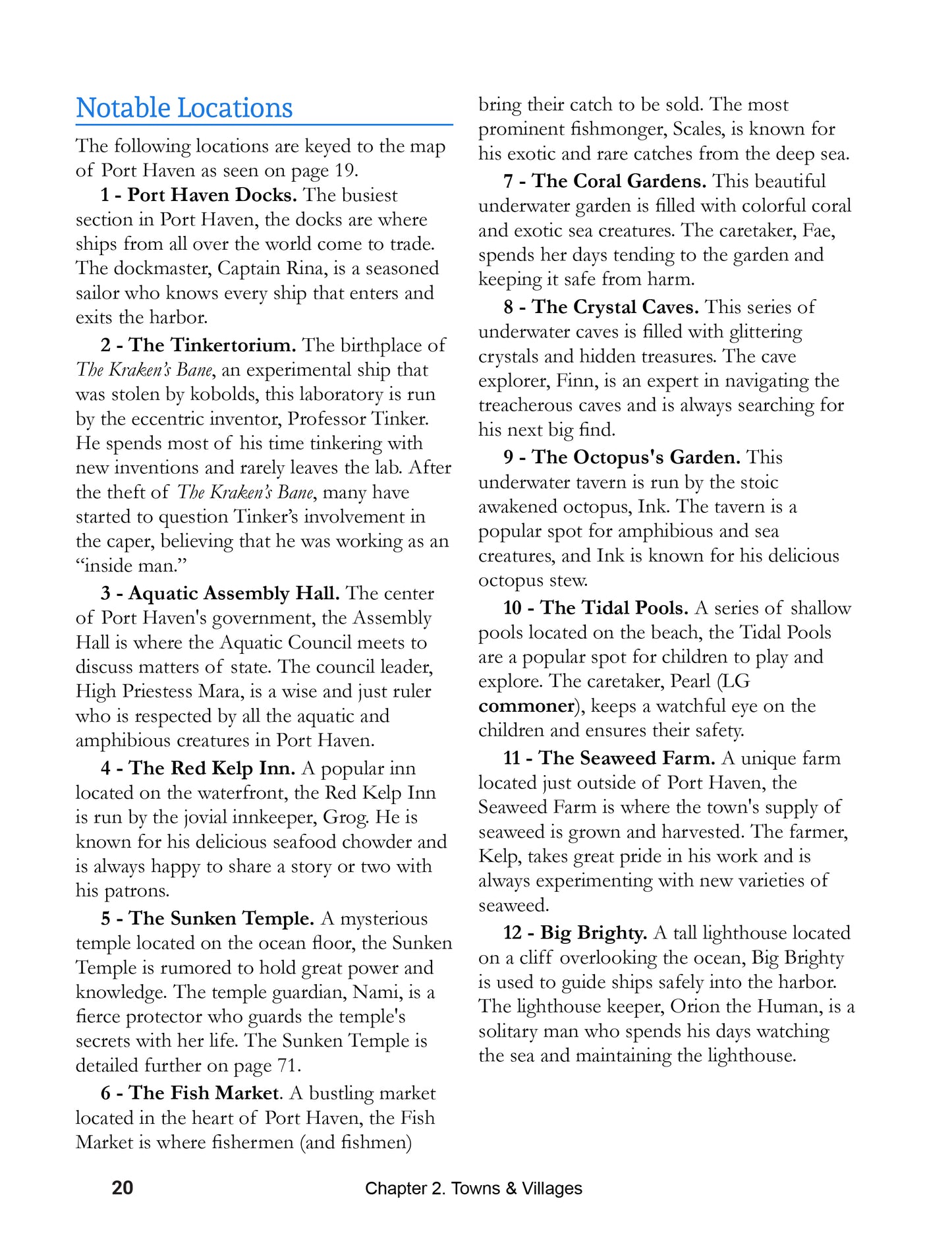 Dungeons & Lairs 2: Shores of Silver PDF