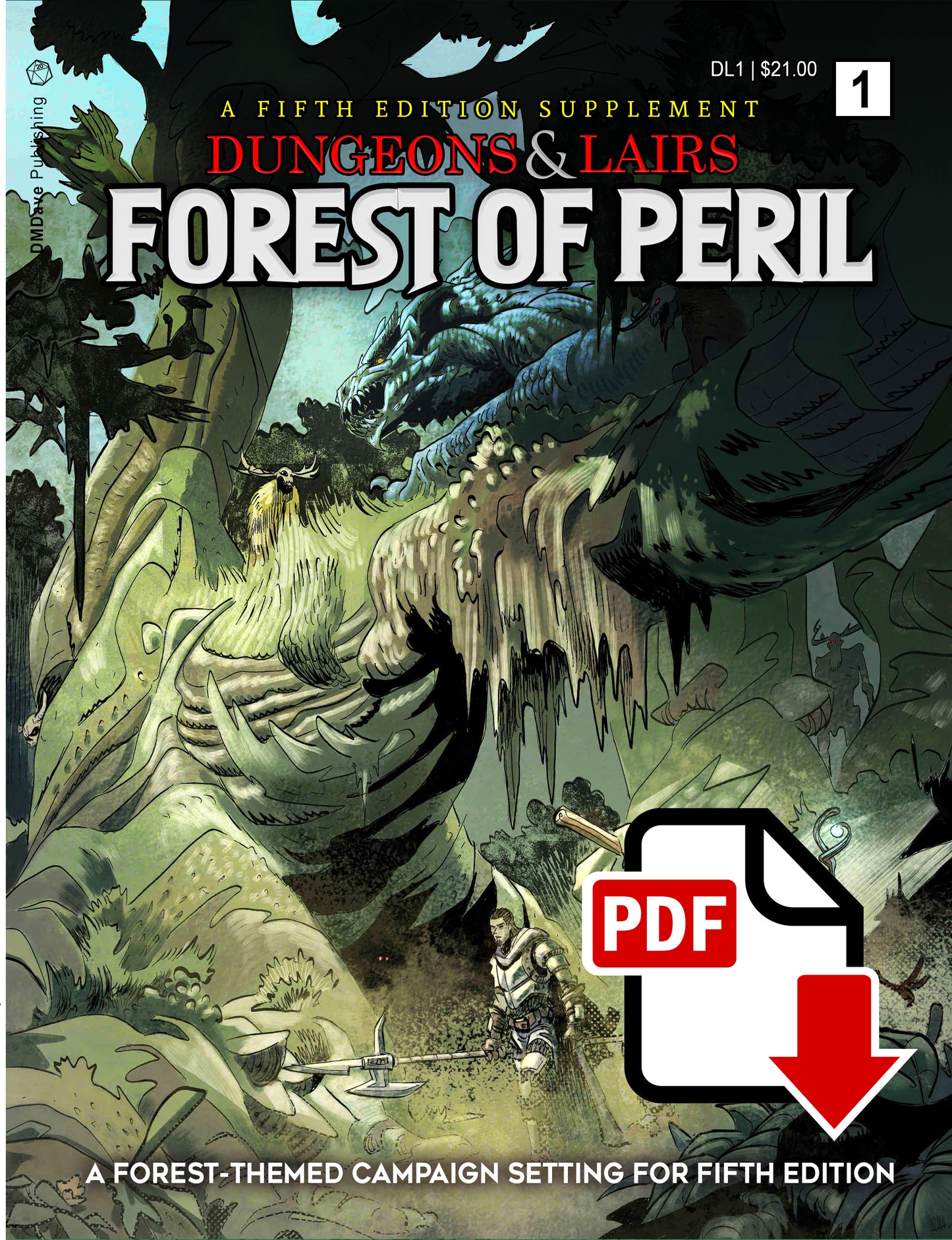 Dungeons & Lairs: Forest of Peril (PDF Only)