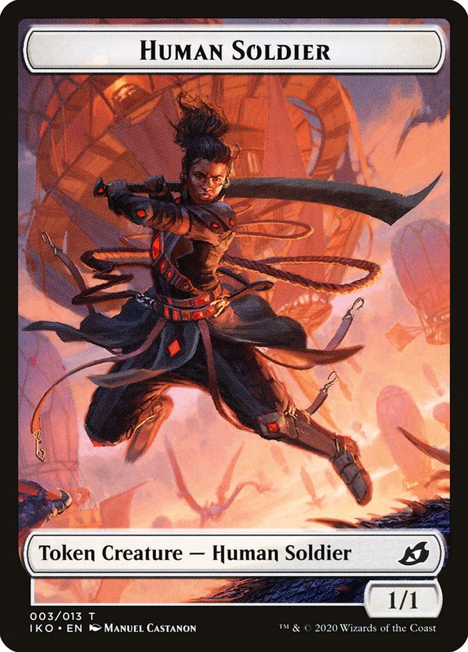 Human Soldier Token (003/013) [Ikoria: Lair of Behemoths Tokens] – Shop  DMDave
