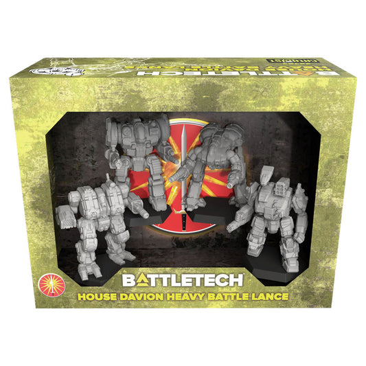 BattleTech: House Davion Heavy Battle Lance Force Pack