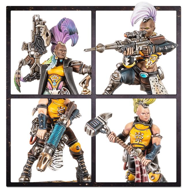 Necromunda – Escher Matriarchs & Phyrr