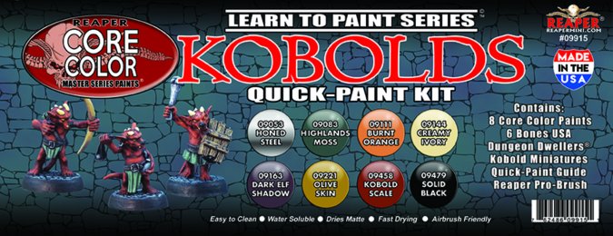 LEARN TO PAINT: KOBOLDS QUICK-PAINT KIT