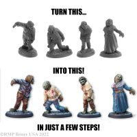 LEARN TO PAINT: ZOMBIES QUICK-PAINT KIT