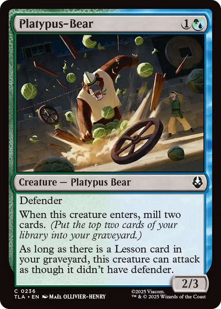 Platypus-Bear [Avatar: The Last Airbender]