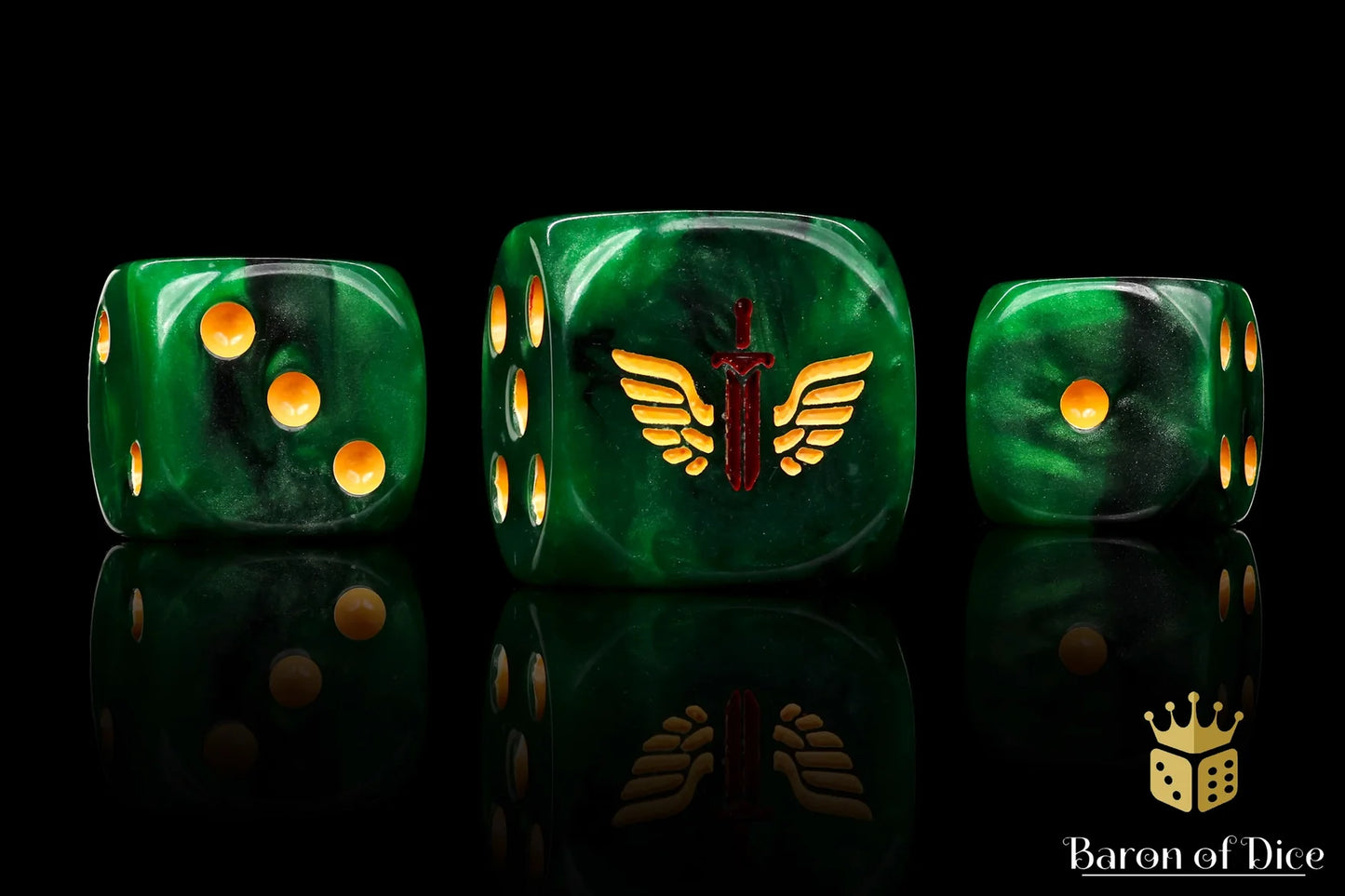 Angels of Death Dice -Round Corner (25)