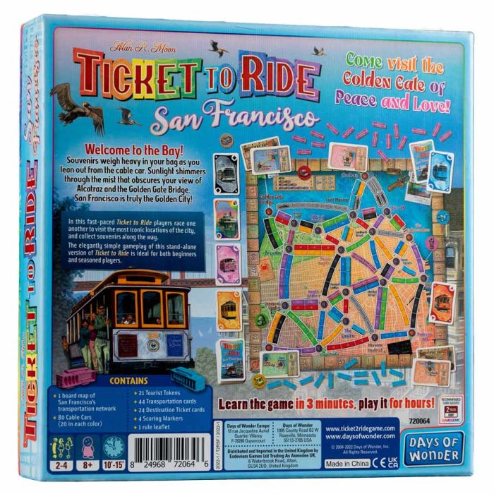 Ticket to Ride: San Francisco