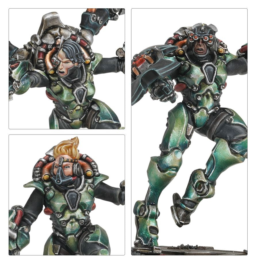Necromunda: Malcadon, Yeld, and Jakara Spyre Hunters