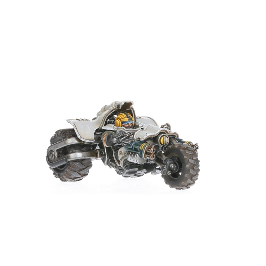 Necromunda: Ironhead Squat Svenotar Scout Trikes