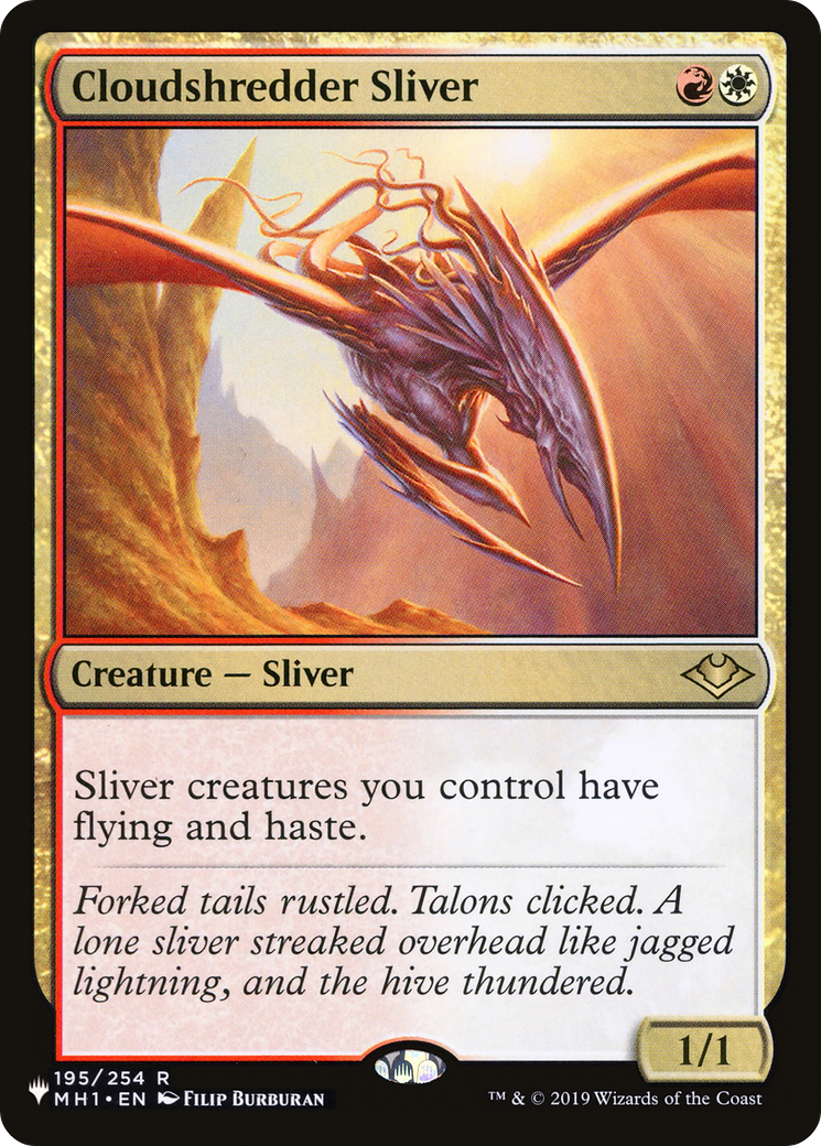 Cloudshredder Sliver (MH1) [The List]