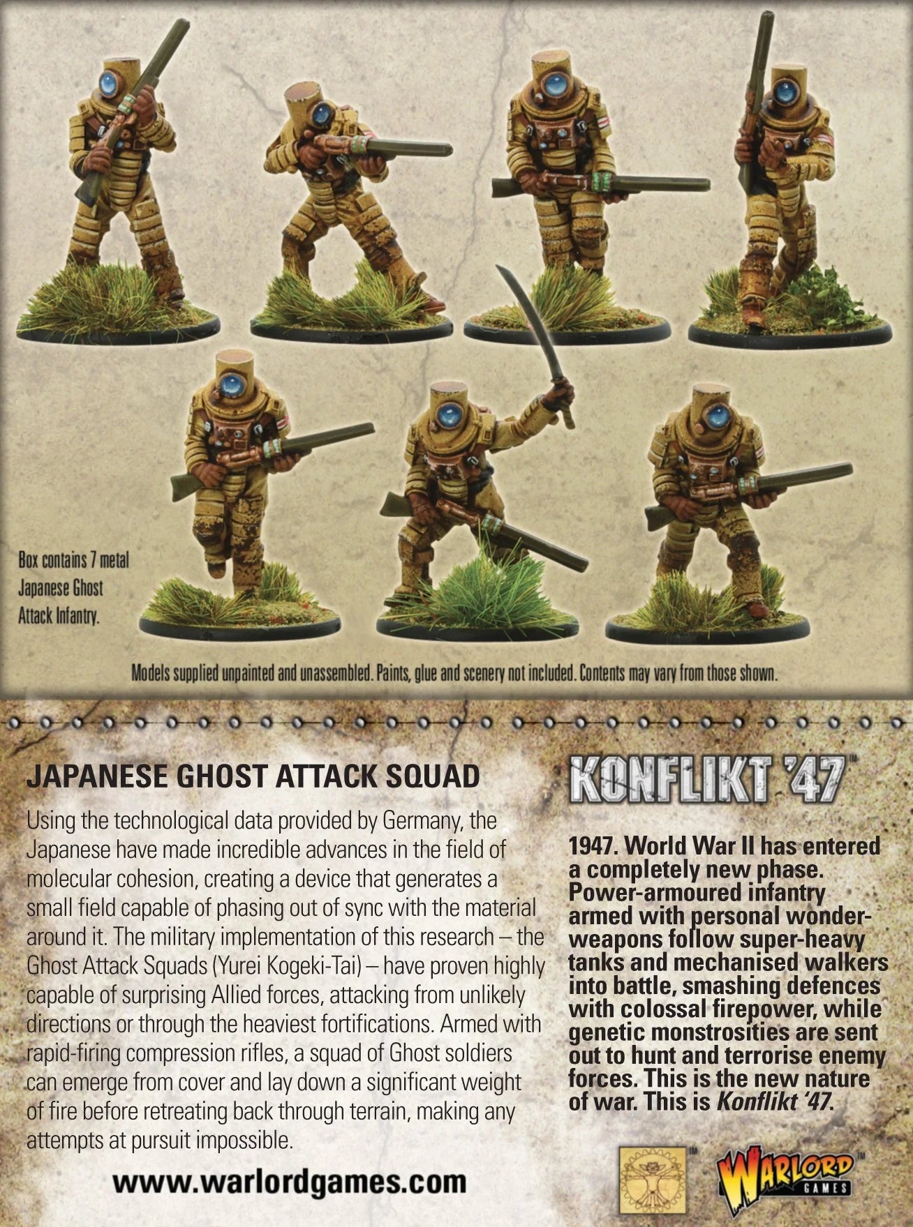 Konflikt ‘47 Japanese Ghost Attack Squad