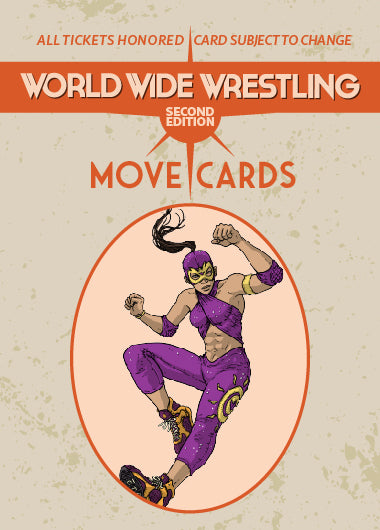 World Wide Wrestling: Second Edition Move Cards