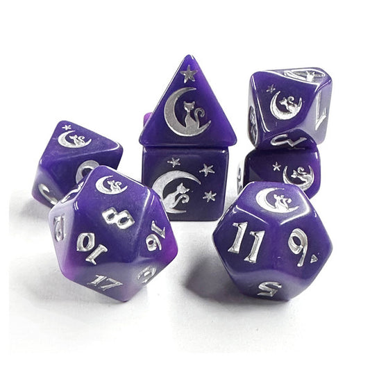 7-Set Moonbeam Dice