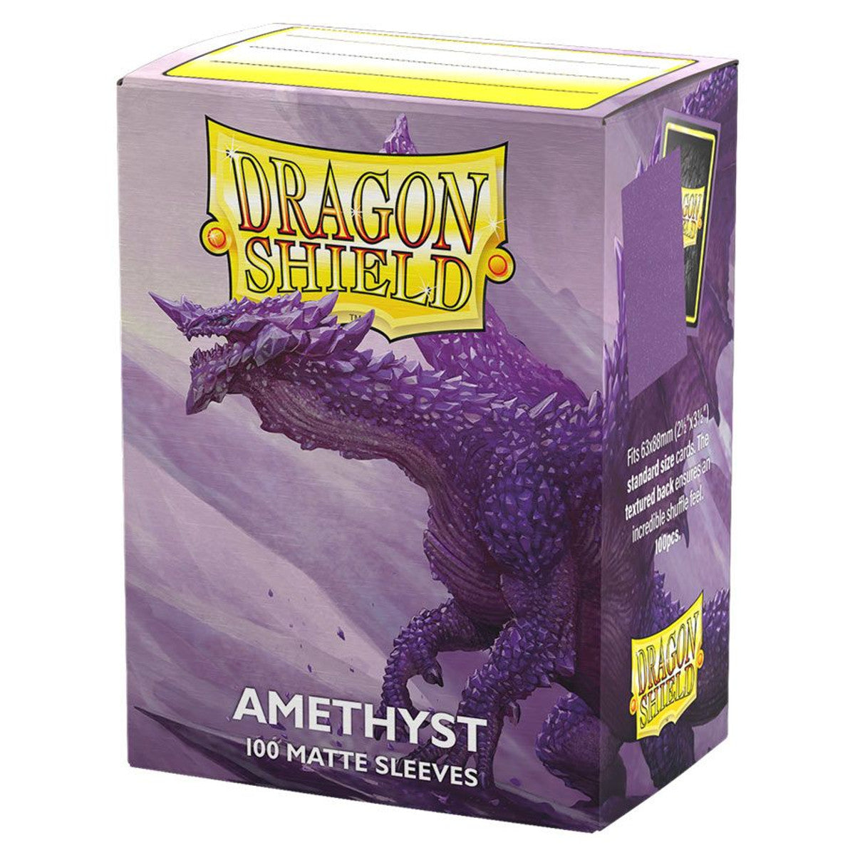 Deck Protector: Dragon Shield: Matte: Amethyst (100)