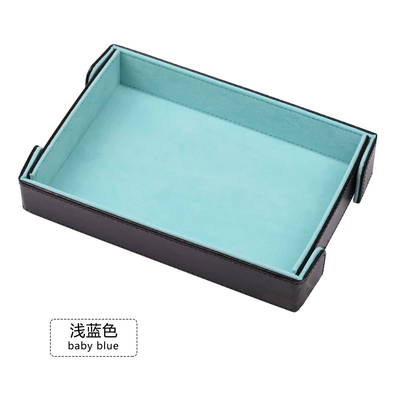 Foldable Magnetic Dice Tray Light Blue $11.99