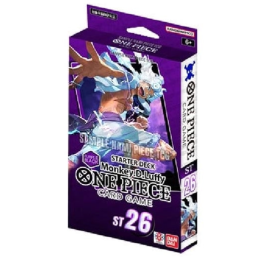 ONE PIECE TCG: MONKEY D LUFFY STARTER DECK (ST-26)