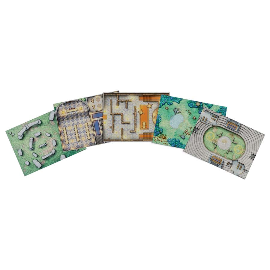 DUNGEONS AND DRAGONS (2024 EDITION): ARCANA UNLEASHED MAP PACK