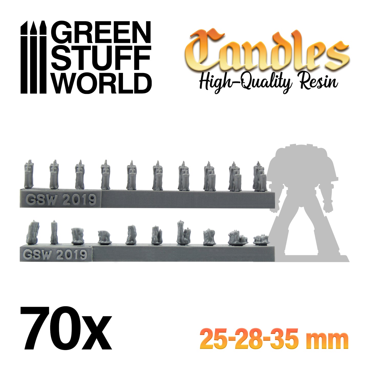 Resin Candles 1:48-1:35