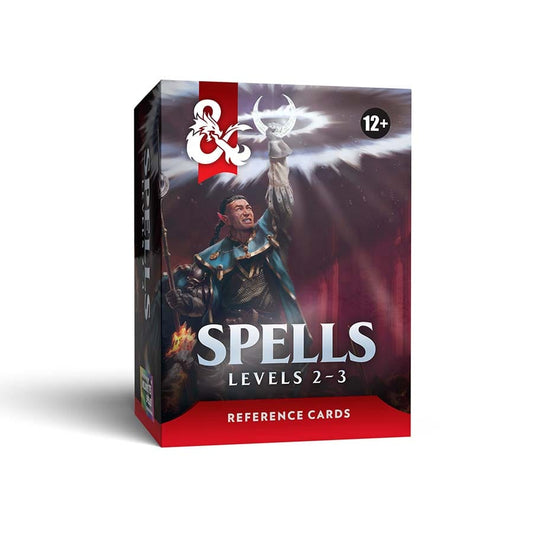 DUNGEONS AND DRAGONS REFERENCE CARDS: SPELLS 2 (LEVELS 2-3)