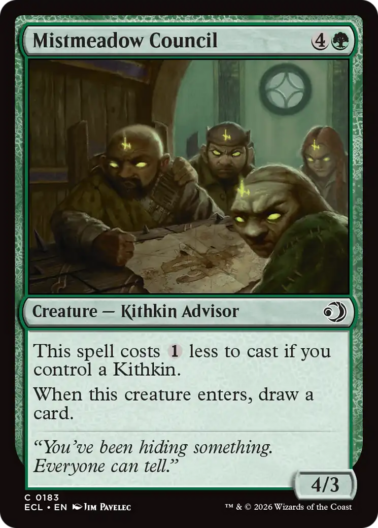 Mistmeadow Council [Lorwyn Eclipsed]