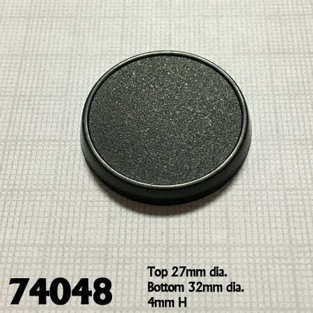 32MM ROUND GAMING BASE (10)