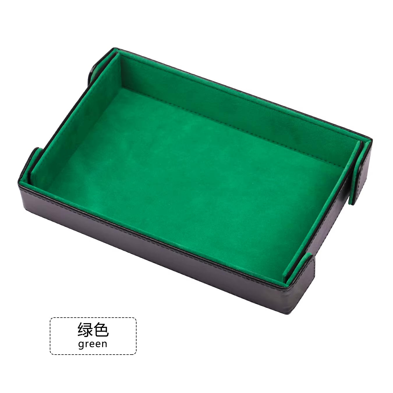 Foldable Magnetic Dice Tray Green $11.99