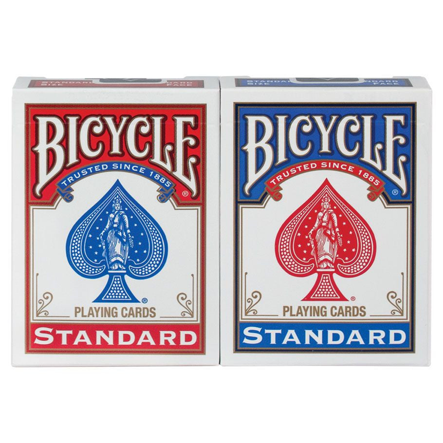 Playing Cards: Standard Index (red or blue)