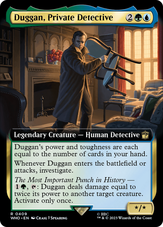 Duggan, Private Detective (Extended Art) [Doctor Who]