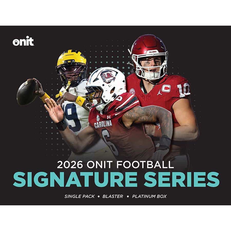 2026 Onit Signature Series Football Value Box Oklahoma