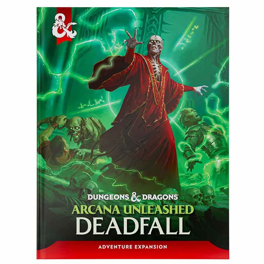 DUNGEONS AND DRAGONS (2024 EDITION): ARCANA UNLEASHED: DEADFALL (HARDCOVER)
