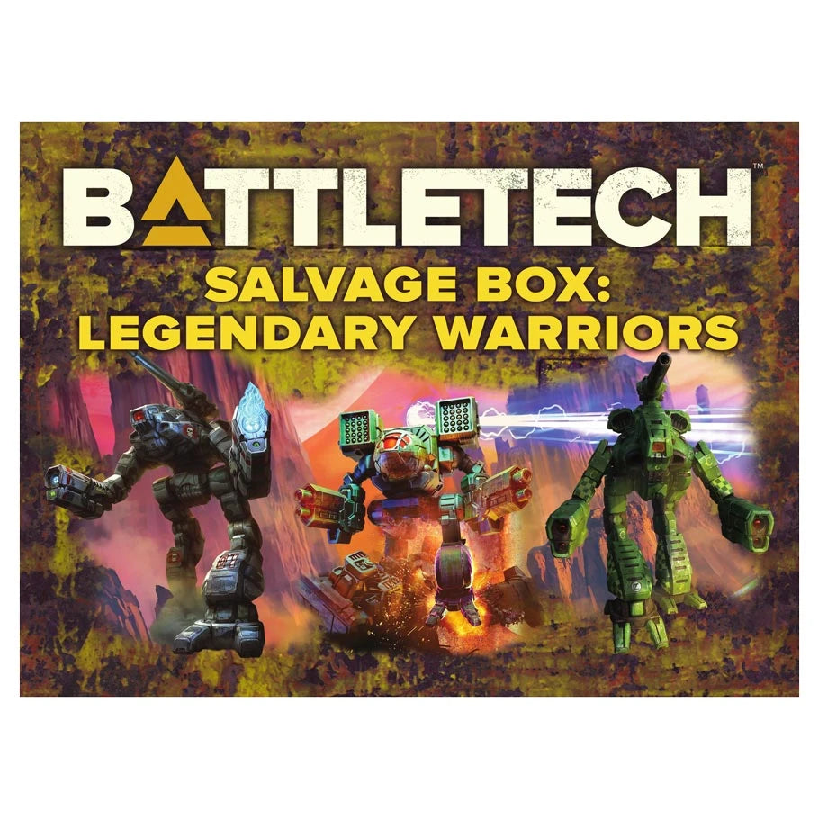 BattleTech: SalvageBox: Legendary Warriors Blind Box Display