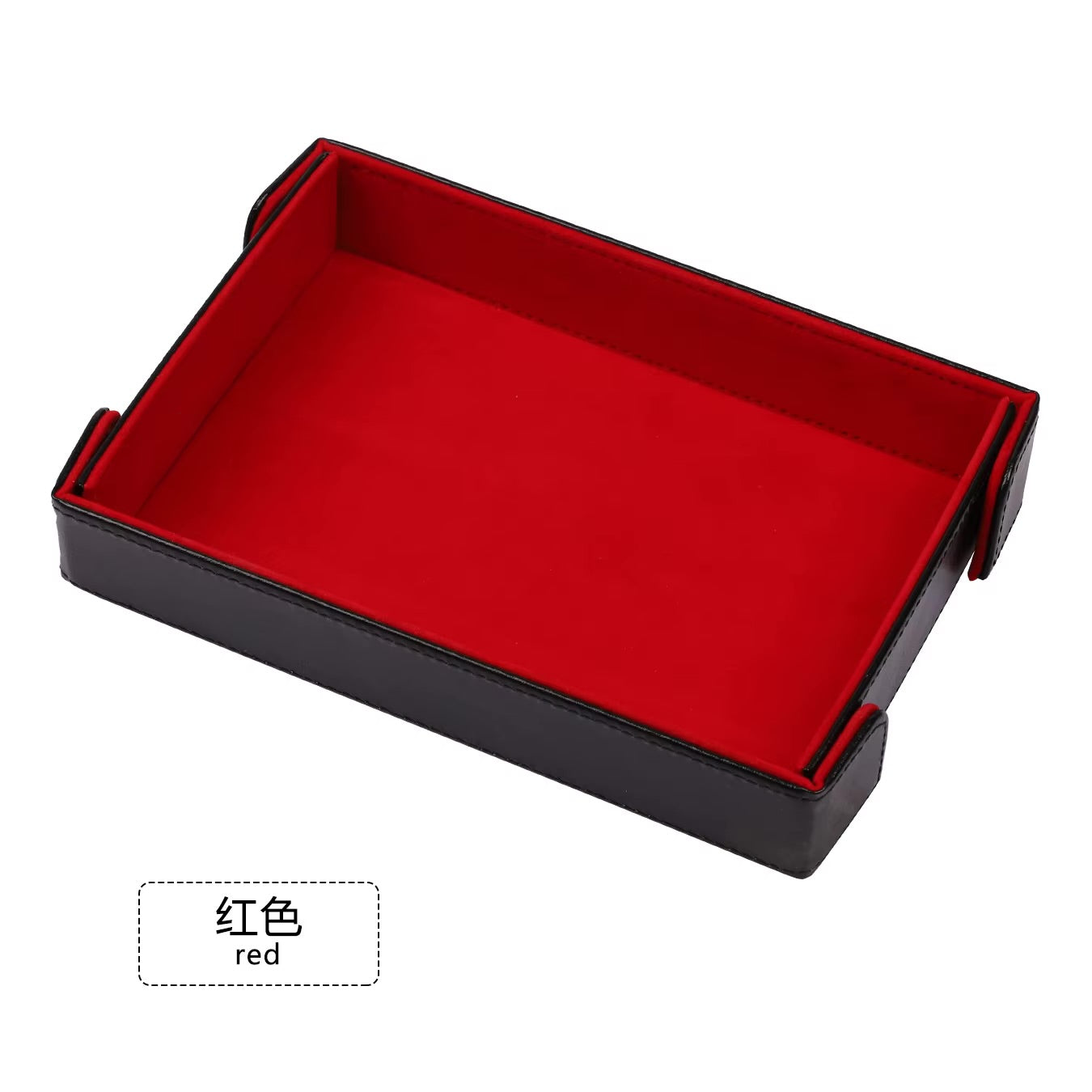 Foldable Magnetic Dice Tray Red $11.99