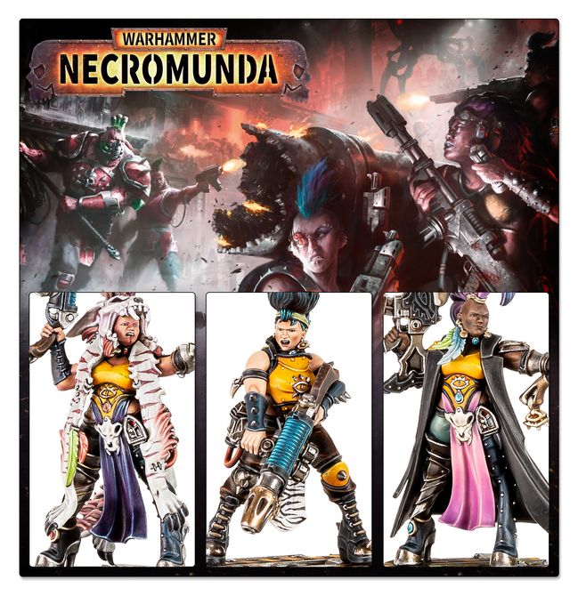 Necromunda – Escher Matriarchs & Phyrr